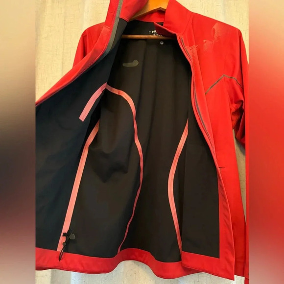 Nike Golf Jacket Storm-Fit20 Size Large (L), Ladies, Scarlett Red,Digital Dragon - Picture 9 of 12